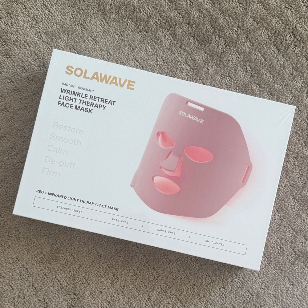 Solawave Wrinkle Retreat Face Mask